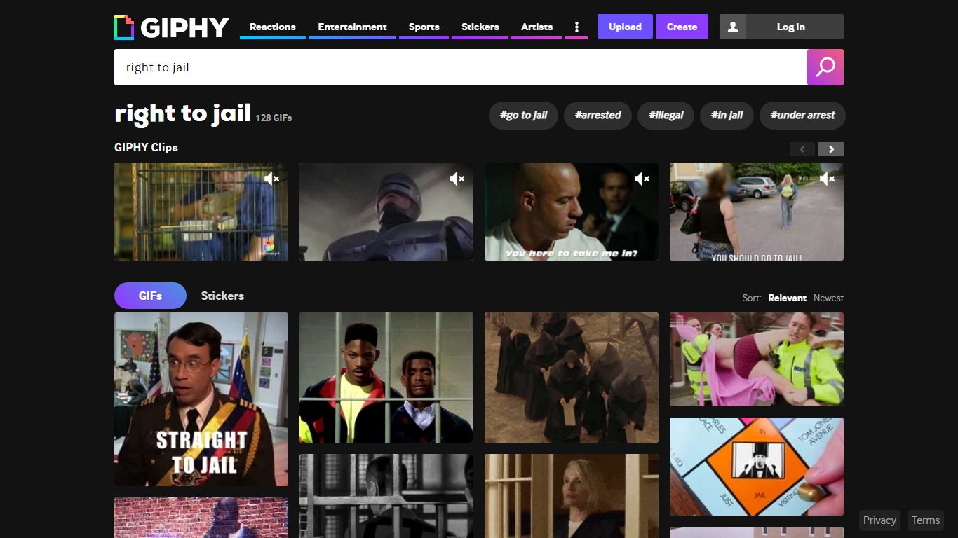 Right To Jail GIFs - Find & Share on GIPHY